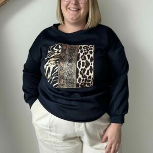 Sweat imprimé sauvage