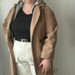 Manteau long capuche