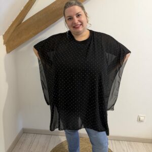 Blouse voile avec doublure