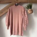 Tunique pull matière cosy