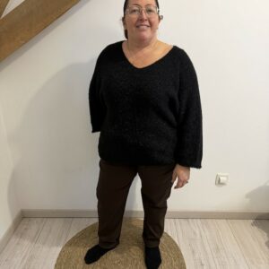 Pull tout doux col V