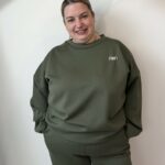 Ensemble jogging kaki