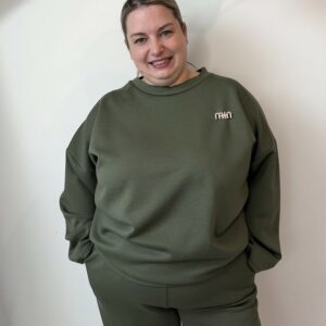 Ensemble jogging kaki